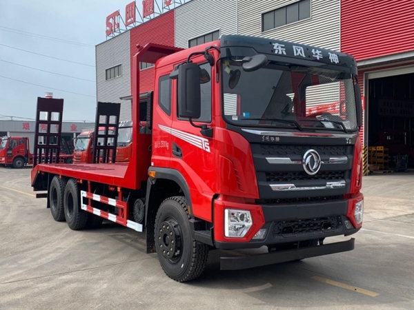東風(fēng)華神T5后八輪平板拖車
