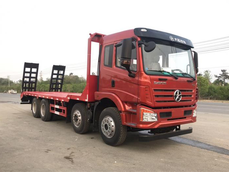 （國六）大運(yùn)前四后八平板拖車