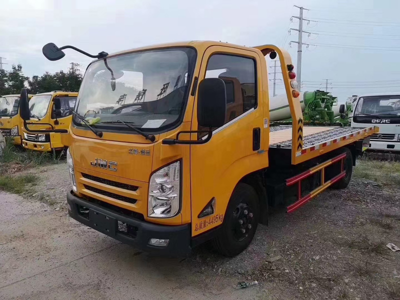 江鈴藍牌一拖二清障車