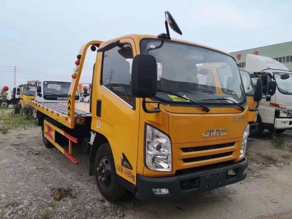 江鈴藍(lán)牌一拖二清障車