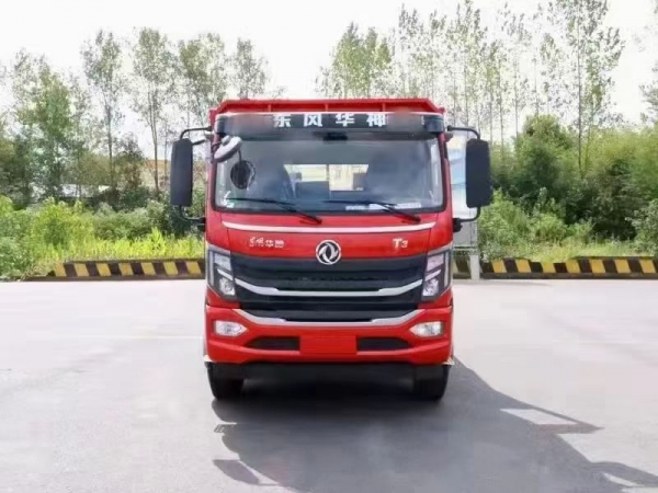 華神小三軸平板運輸車