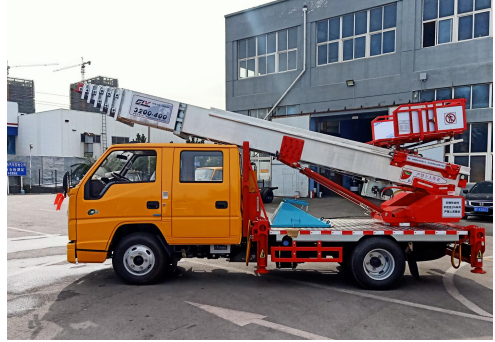 國六江鈴32米藍牌云梯車